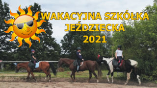 Wakacyjna szkółka Jeździecka, edycja 2021 - element graficzny dekoracyjny